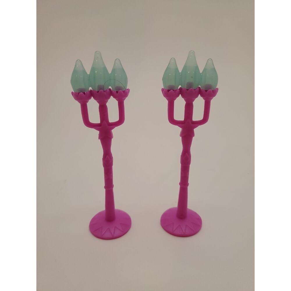 My Little Pony Cutie Mark Magic Canterlot Castle Candle floor Lights Set Of 2